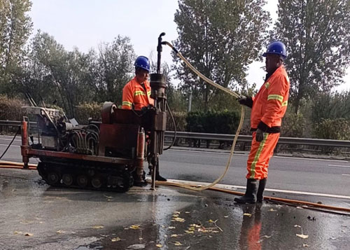 阳城高速公路下沉注浆加固